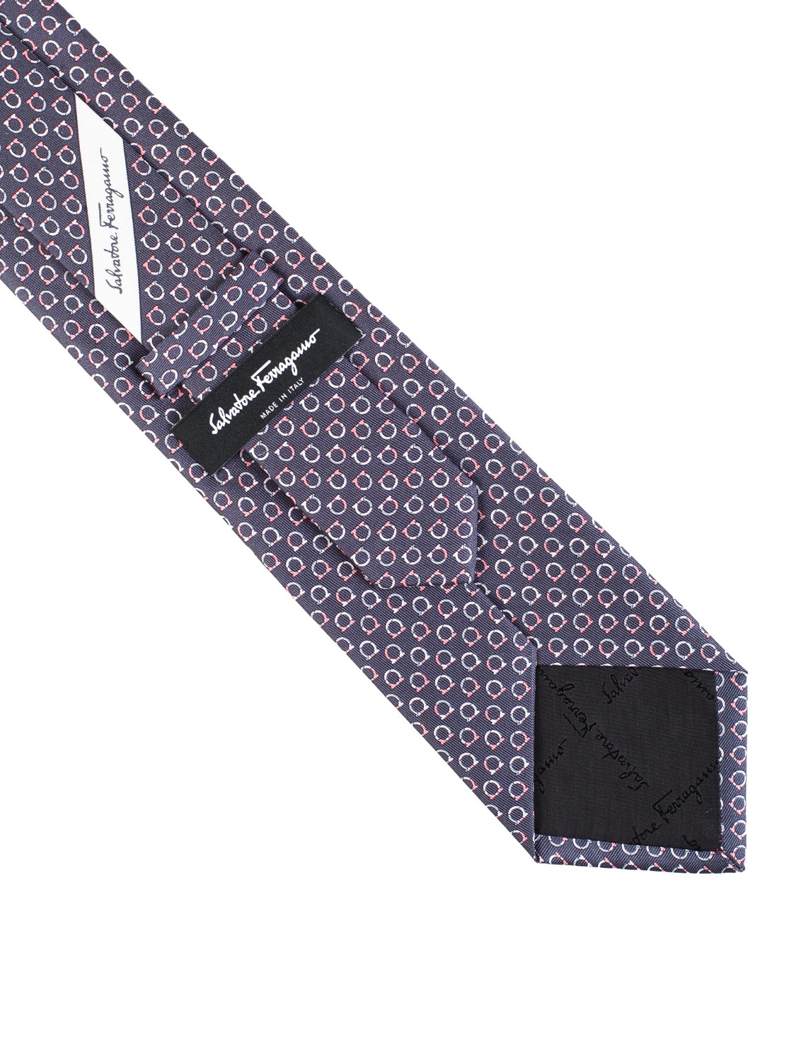 shop SALVATORE FERRAGAMO  Cravatta: Salvatore Ferragamo cravatta in seta con stampa Gancini.
Composizione: 100% seta.
Made in Italy.. 357925 GOOD-003 705647 number 784575